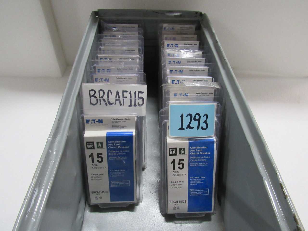 LOT OF EATON RESIDENTAL BREAKERS - MISCELLANEOUS