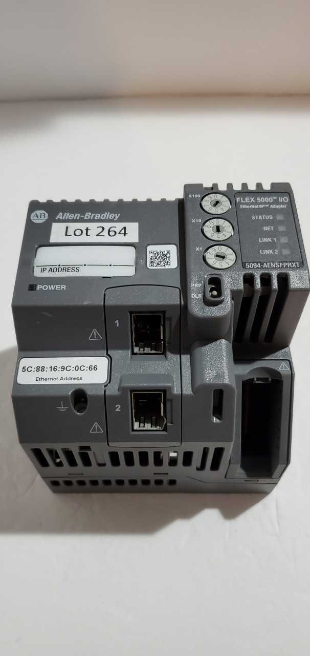 Allen Bradley Flex 5000 Ethernet Adapter - INDUSTRIAL PARTS Allen Bradley Flex 5000 Ethernet Adapter - INDUSTRIAL PARTS