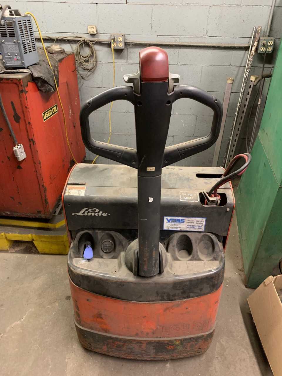 Linde EGU20-02 Electric Lift - ELECTRIC PALLET JACKS Linde EGU20-02 Electric Lift - ELECTRIC PALLET JACKS