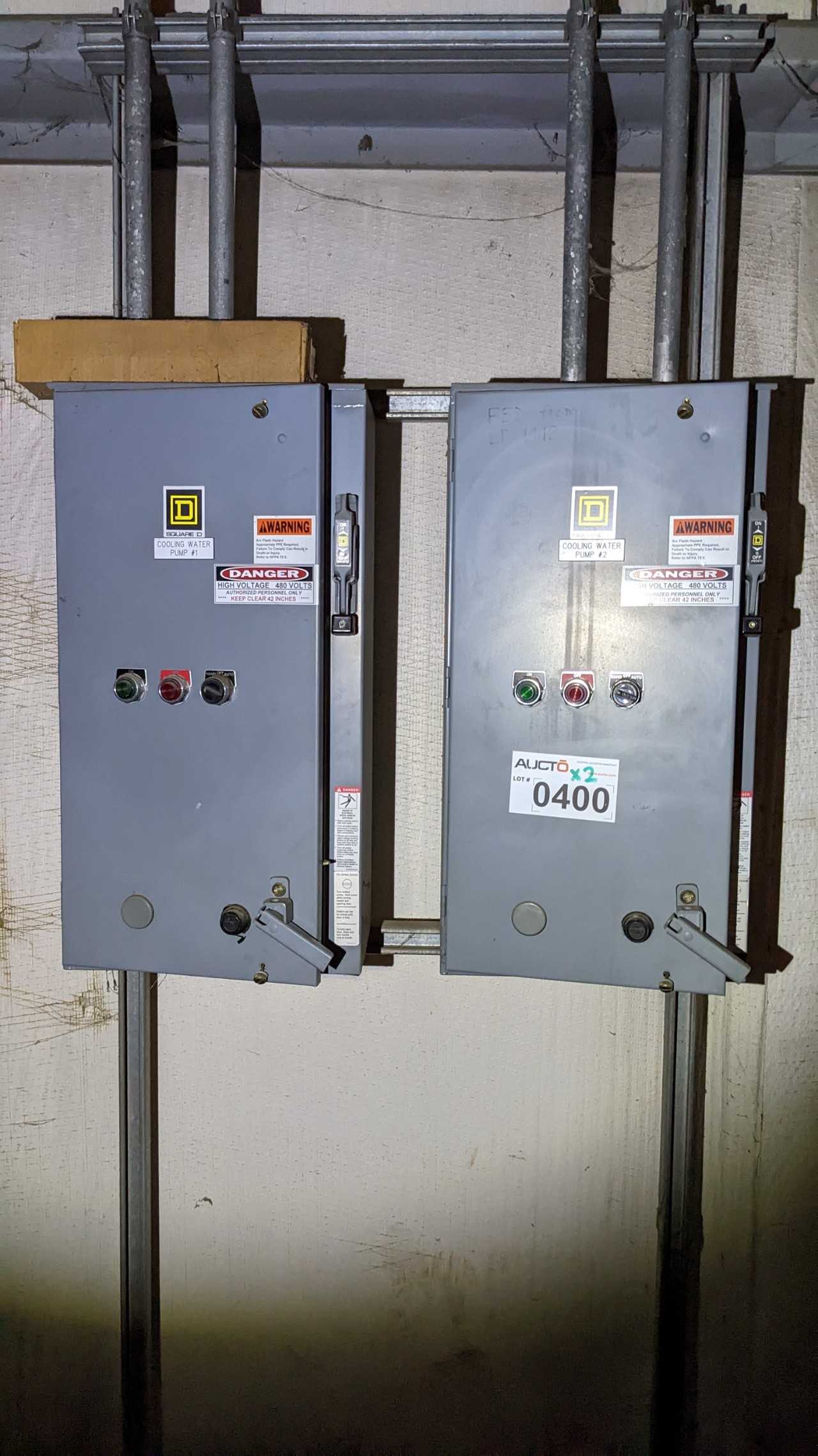 LOT OF 2 SQUARE D MOTOR STARTERS - MOTOR STARTERS