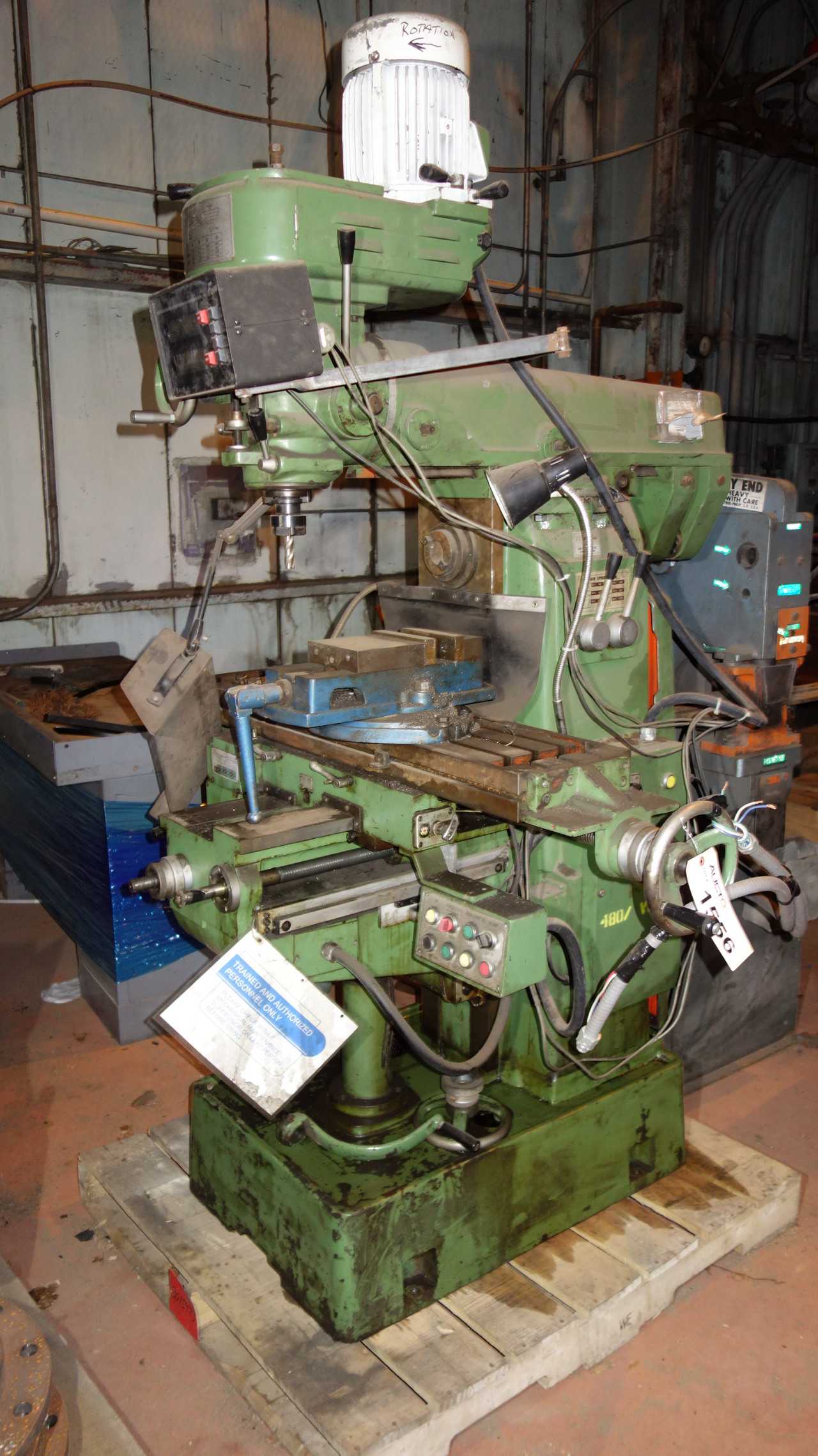 ENCO VERTICAL MILLLING MACHINE 480V - CNC MACHINING CENTERS
