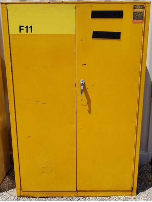 Fire Cabinet 18" L x 43.25" W x 65" H - TOOL STORAGE