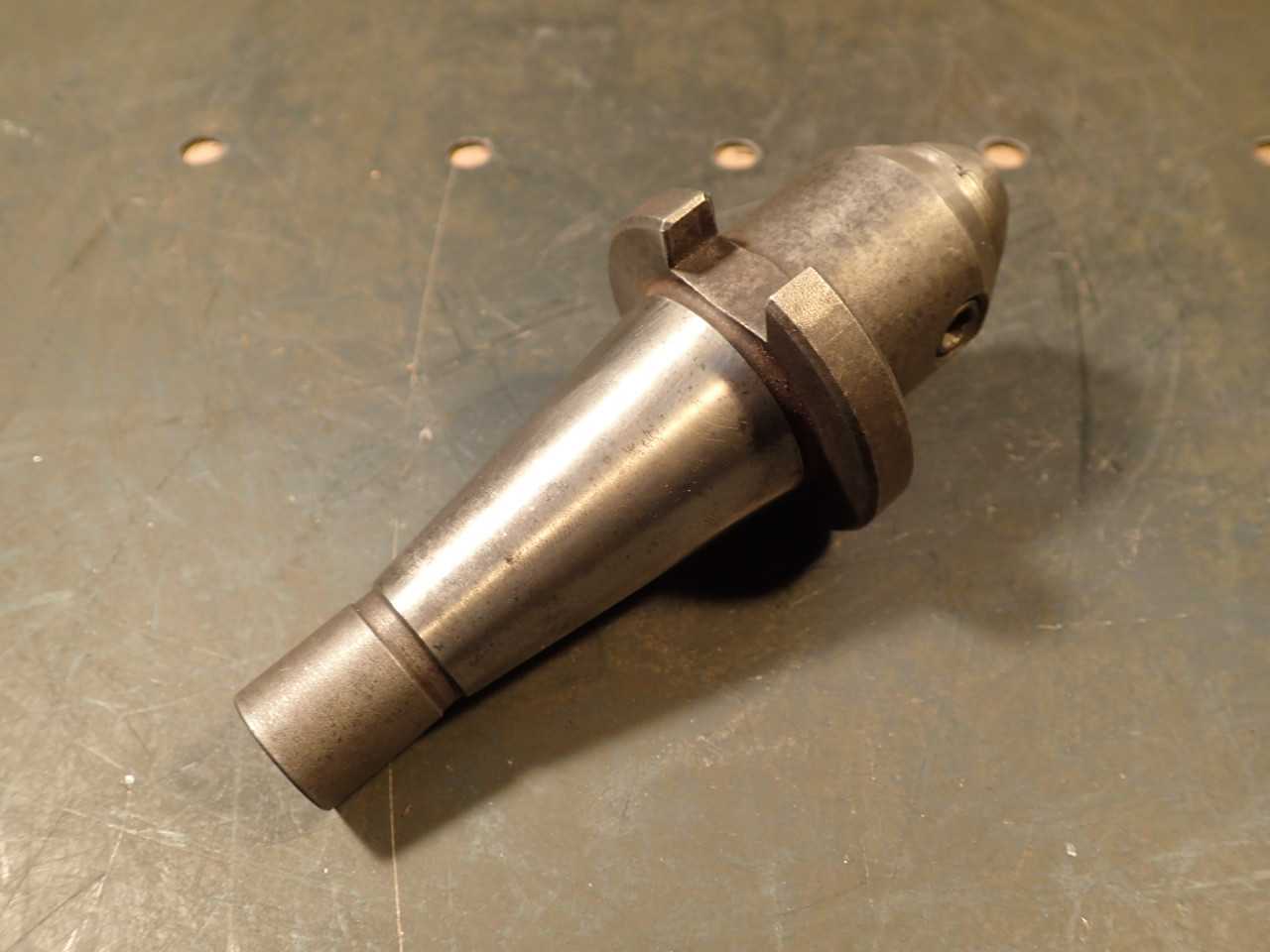 3/8" End Mill Tool Holder: 1-3/4" Projection, NMTB-30 Taper Shank - HOLEMAKING TOOLS