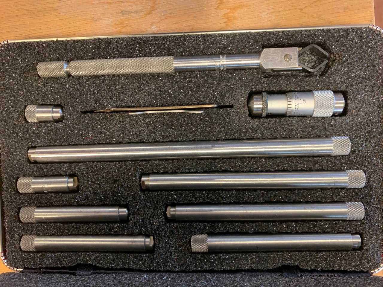 Starrett Inside Micrometer Set - ELECTRIC POWER TOOLS