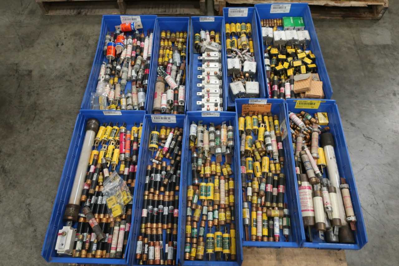 3 PALLETS OF ASSORTED FUSES - FUSES
