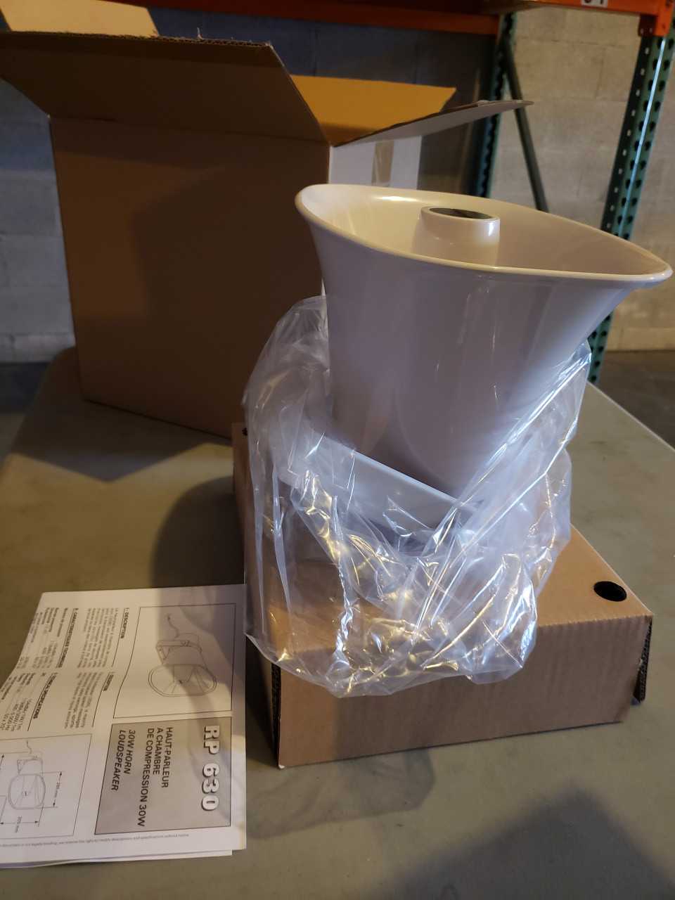 Lot of 93 Bouyer RP 630 30W Loud Speakers - INDUSTRIAL PARTS