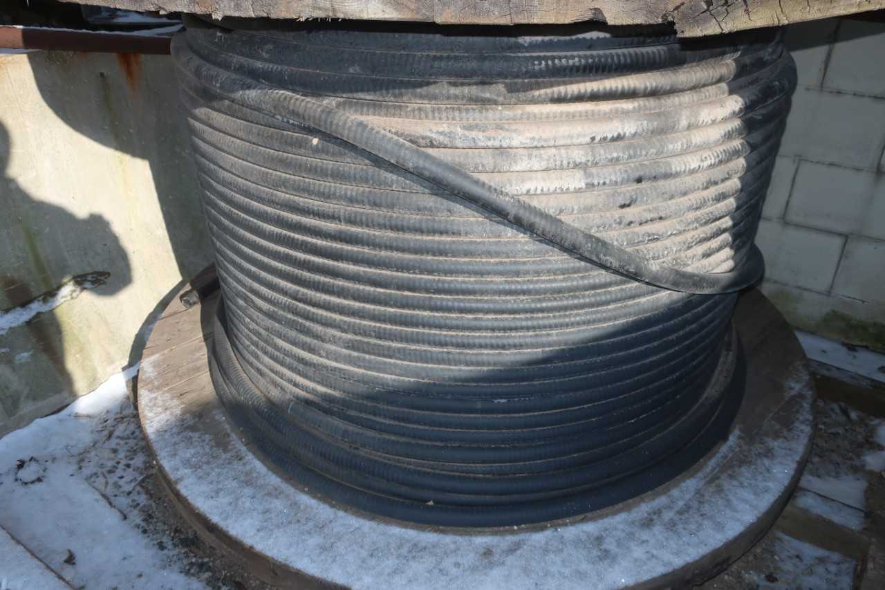 2 SPOOLS OF ASSORTED INSULATED CABLE-WIRE - ELECTRICAL COMPONENTS