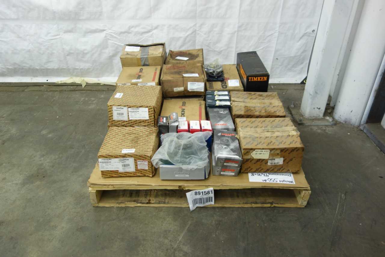 PALLET OF ASSORTED BEARINGS - BEARINGS