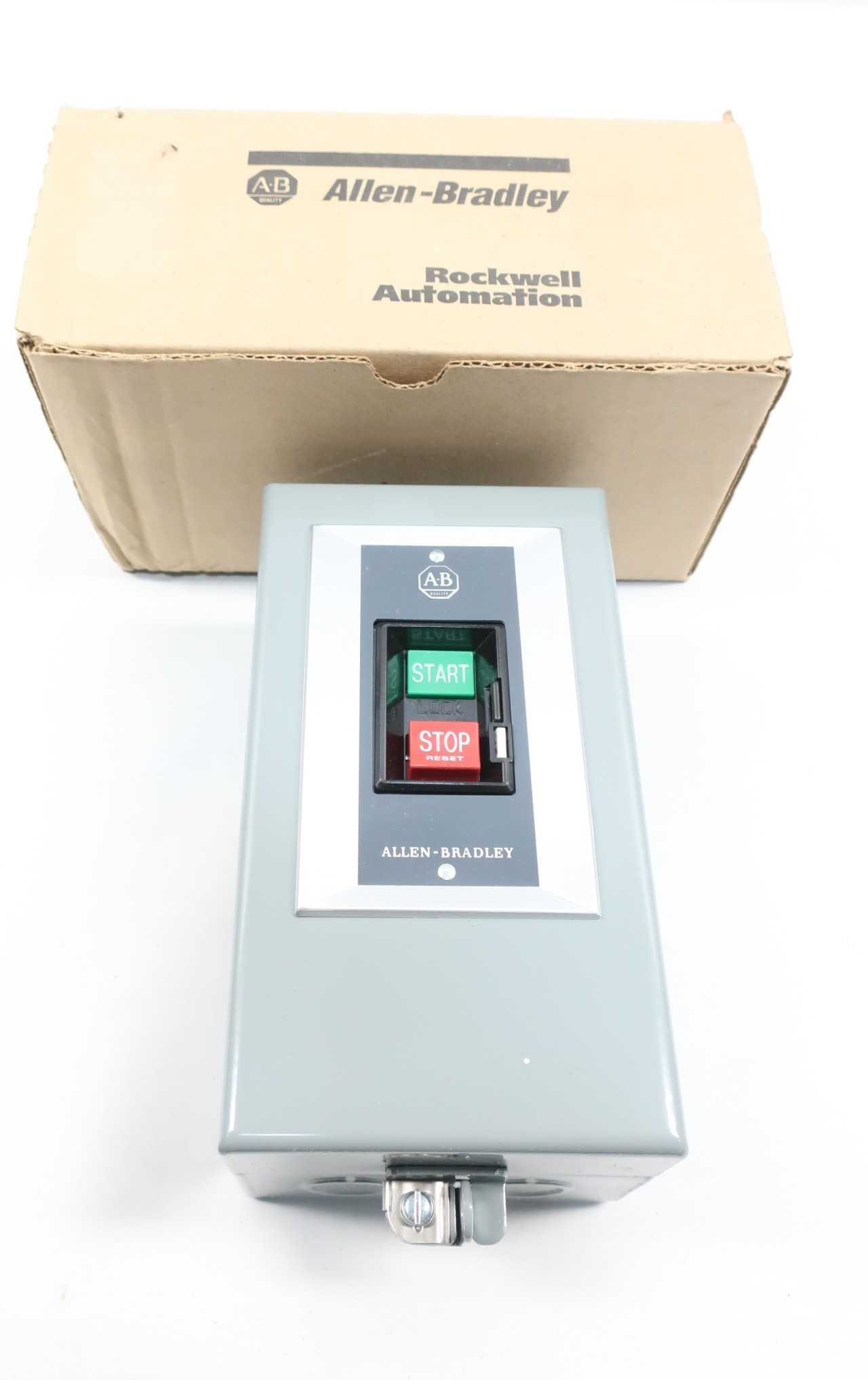 ALLEN BRADLEY 609AAW SIZE M0 MANUAL STARTER - MOTOR STARTERS