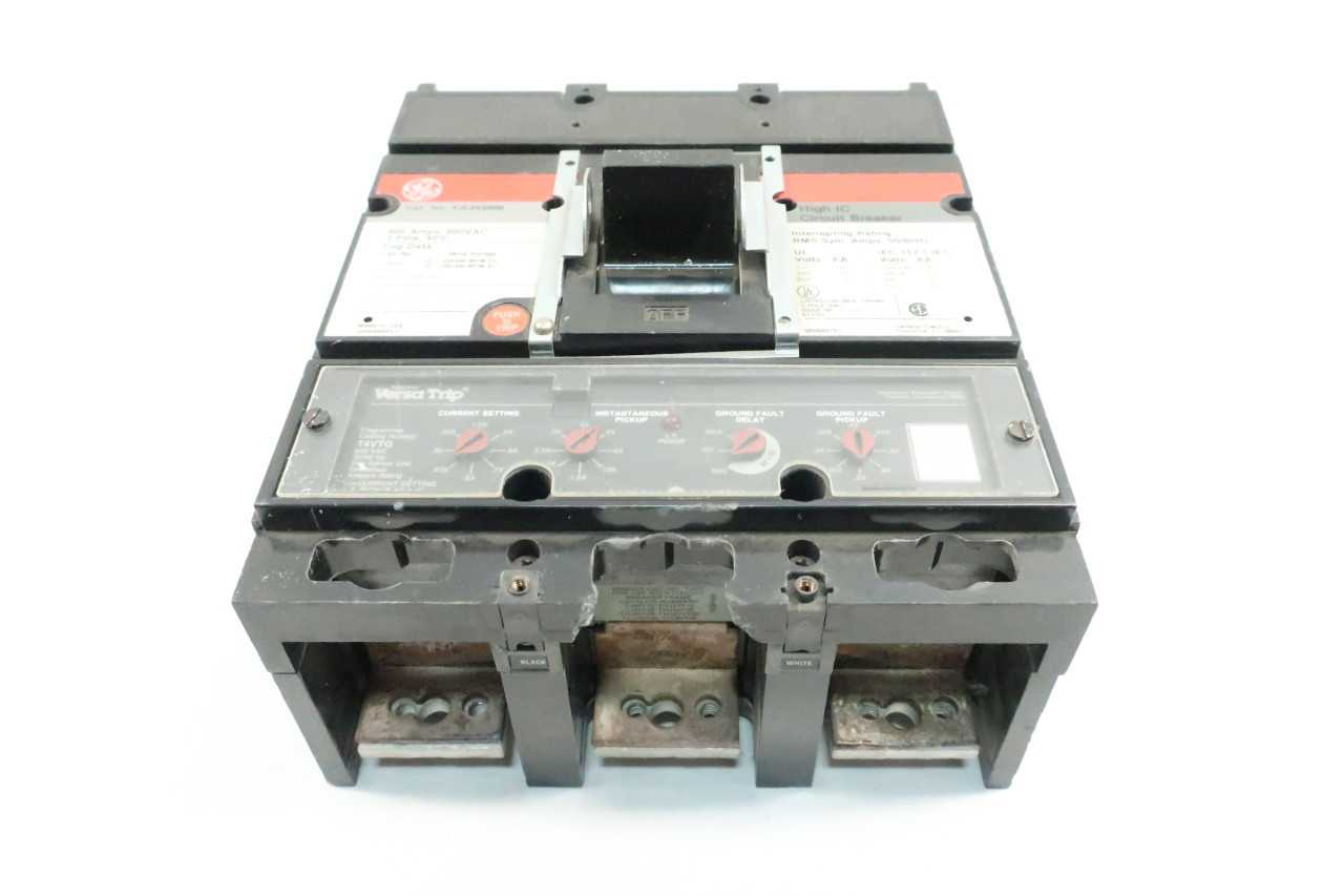 GE TJL4V2606 CIRCUIT BREAKER 600A - CIRCUIT BREAKERS