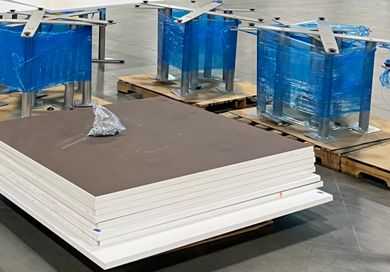BULK LOT OF TABLES & FILING CABINET - MISCELLANEOUS