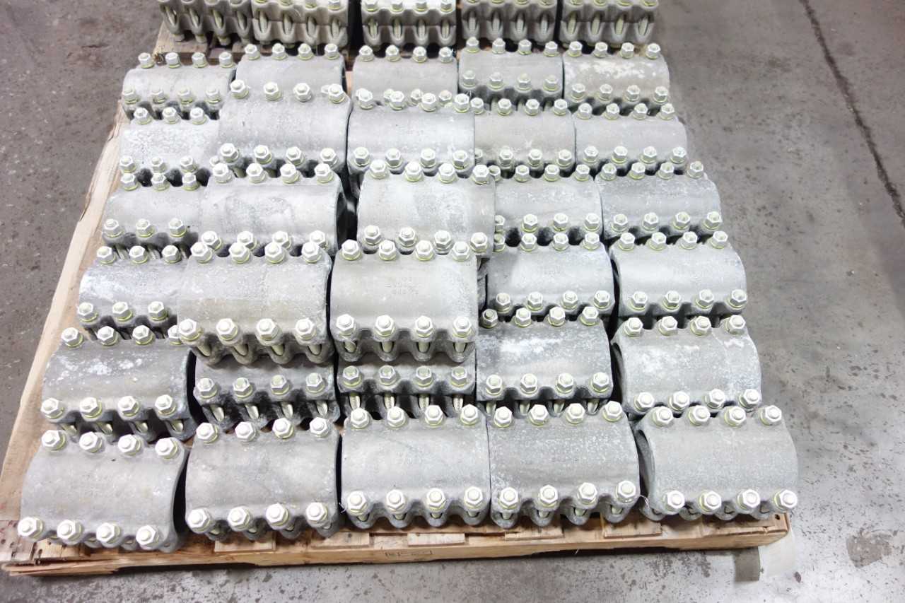 2 PALLETS OF DOSSERT PIPE COUPLINGS SPS - COUPLINGS, JOINTS, & HUBS