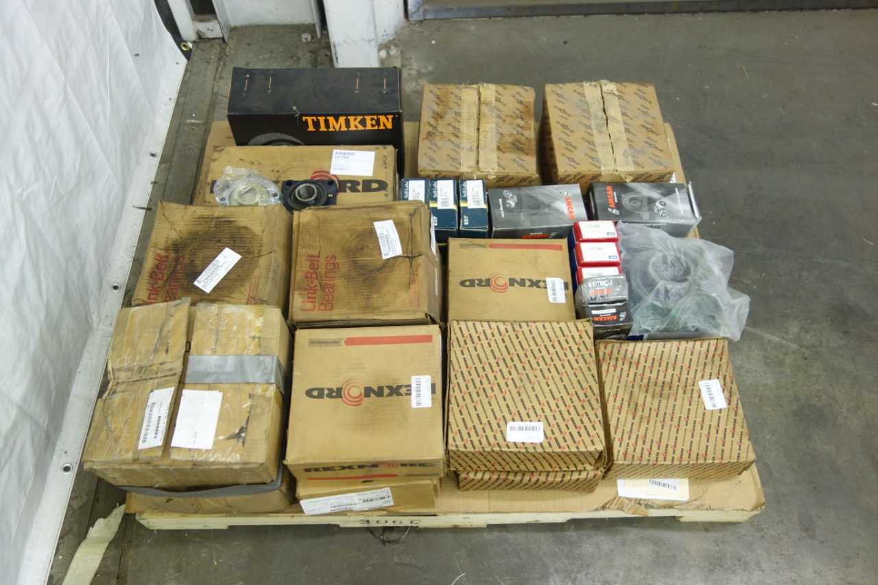 PALLET OF ASSORTED BEARINGS - BEARINGS
