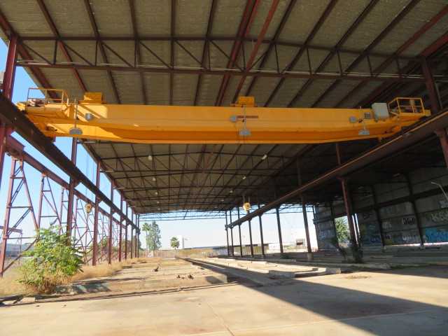Crane, 10 Ton Capacity, 81' Span, approx. 30' under hook on approx. 360' Rail - CRANES