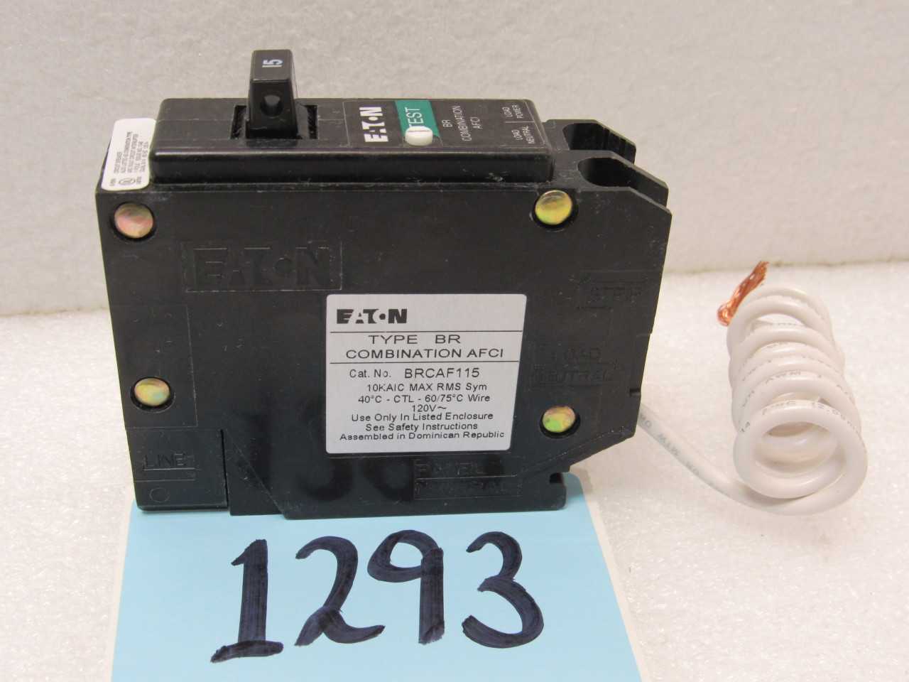 LOT OF EATON RESIDENTAL BREAKERS - MISCELLANEOUS
