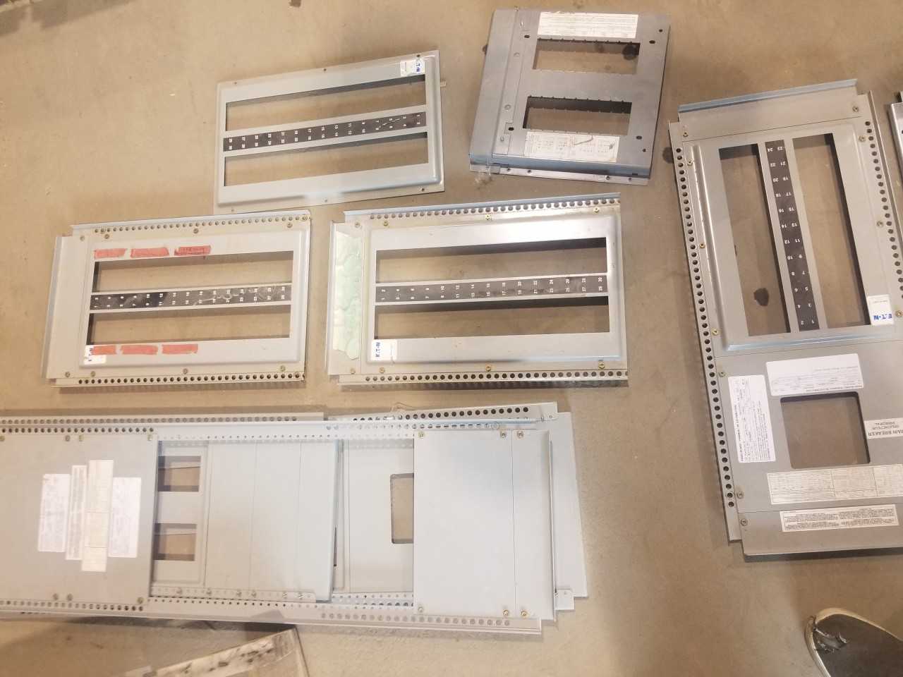 PANELBOARDS & COVERS (QTY-11) - ELECTRICAL COMPONENTS