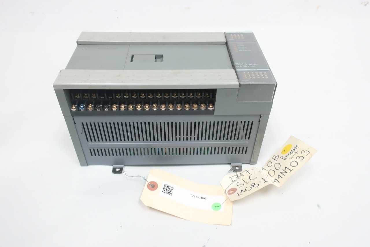 ALLEN BRADLEY 1747-L40B SER B PROCESSOR MODULE - AUTOMATION & CONTROLS
