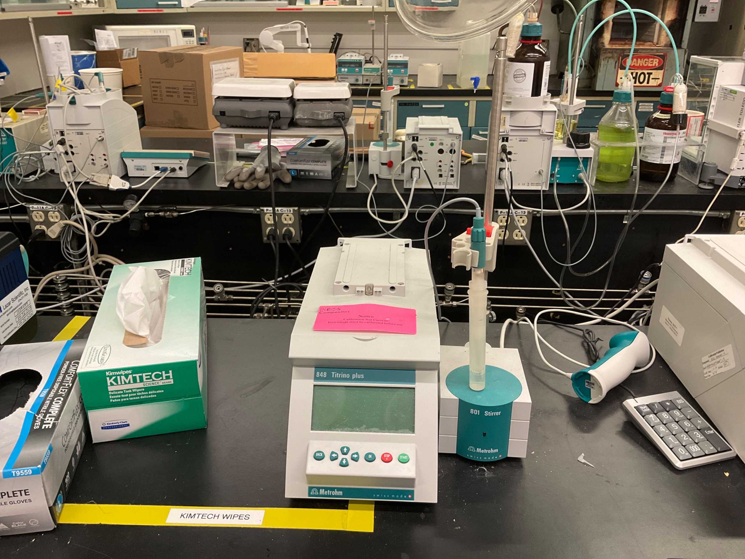 METROHM 848 TITRINO PLUS MANUAL TITRATION SYSTEM