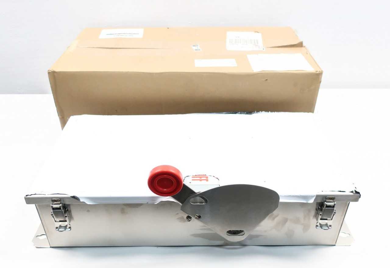 EATON 4HD363 STAINLESS 3P 100A AMP 600V-AC FUSIBLE DISCONNECT SWITCH - DISCONNECT SWITCHES