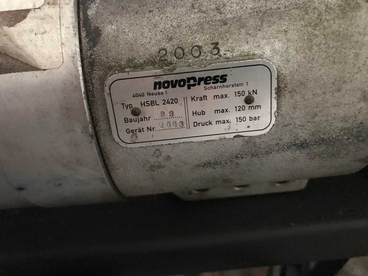 Novo press - PRESSES