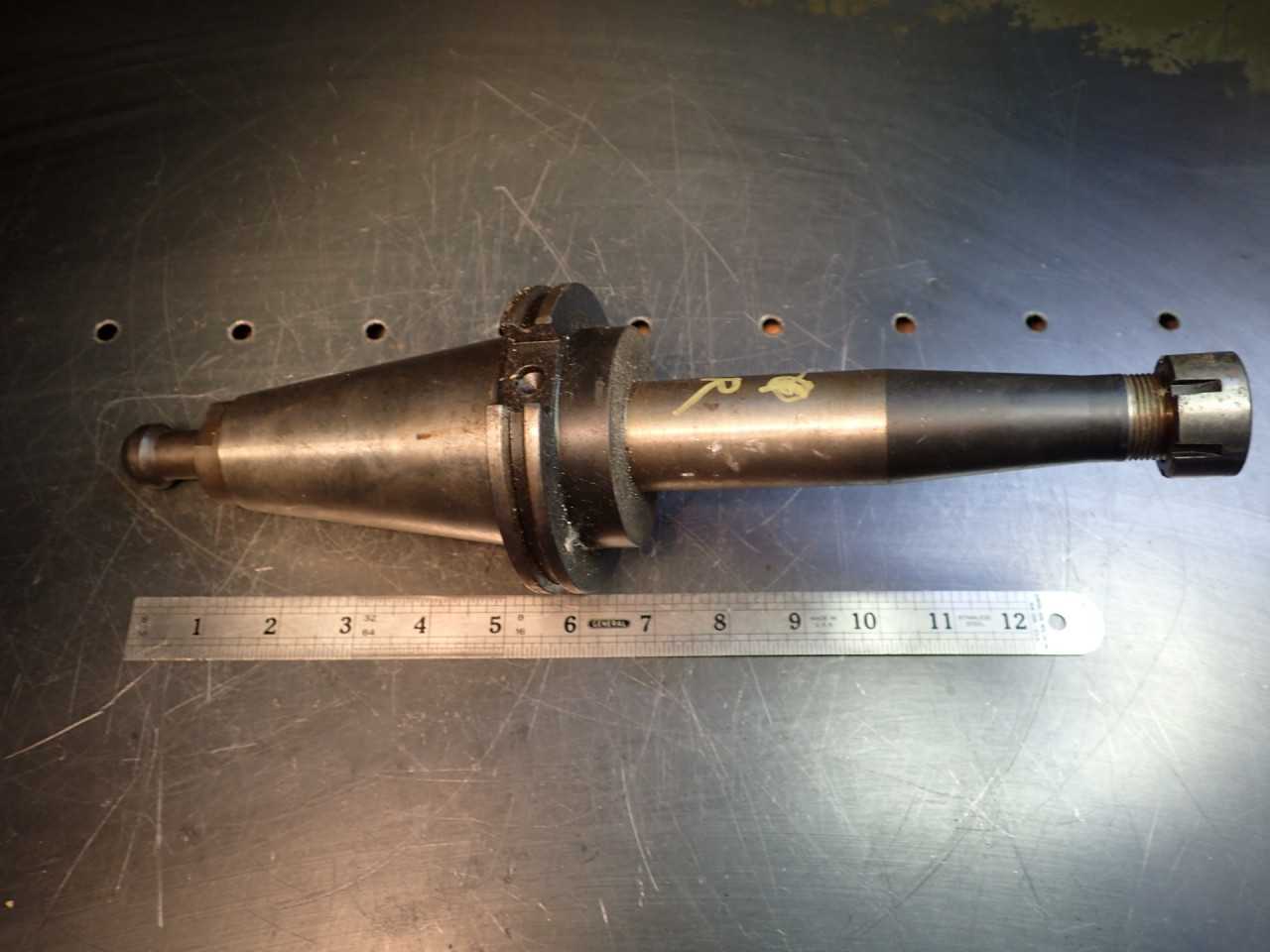Lyndex C5037-0020 ER-20 Collet Chuck: 8" Projection CAT-50 Taper Shank - MACHINE TOOLING