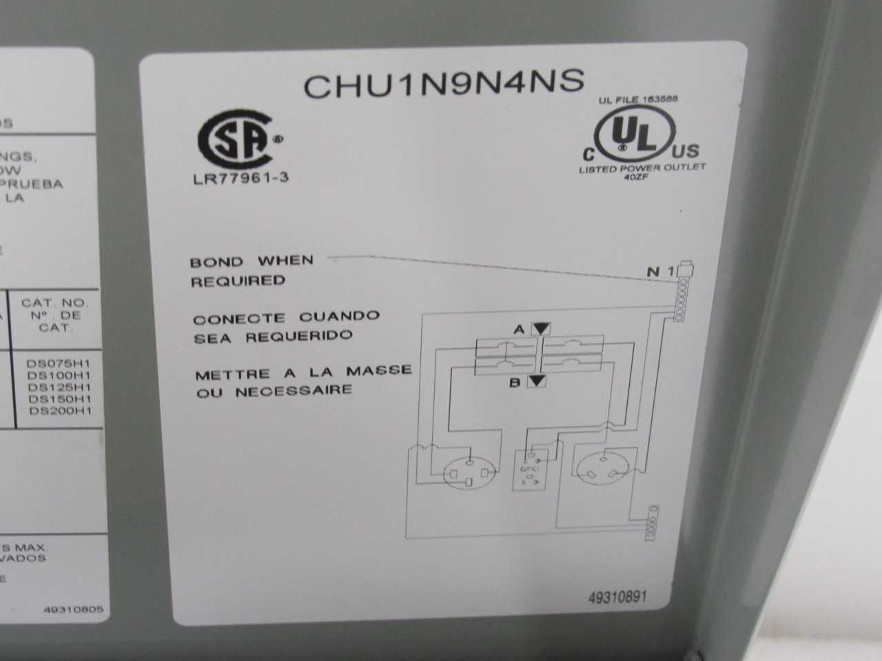 Eaton Safety Switches. - SAFETY EQUIPMENT