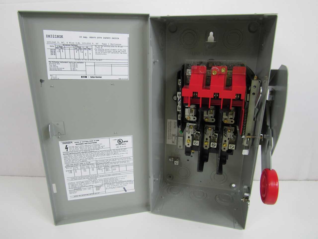 Quantity of 3x DH321NGK Switches - ELECTRICAL COMPONENTS