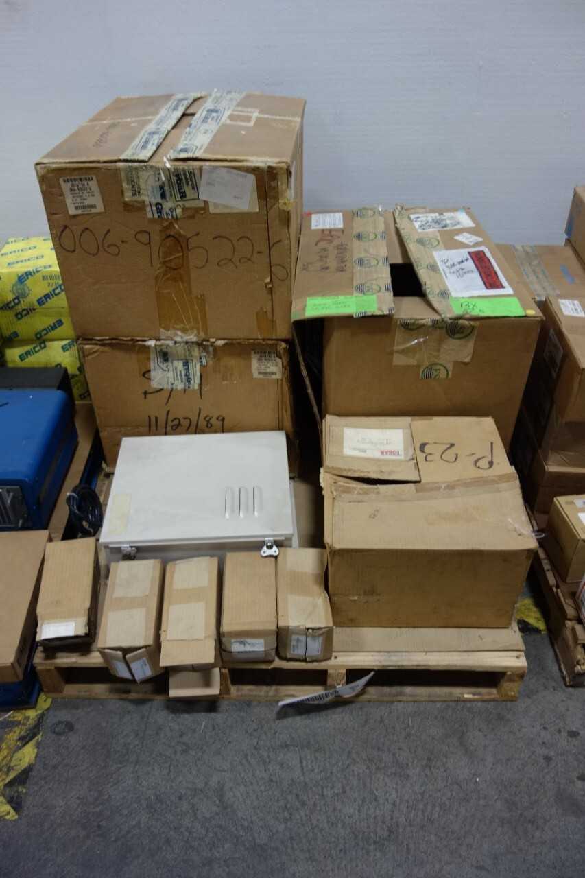 4 PALLETS OF ASSORTED MRO - INDUSTRIAL PARTS