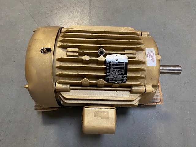 Baldor-Reliance EM2333T Induction SuperE Motor 15HP - Used Spare Motor- Pulled from Tool Crib - ELECTRIC MOTORS
