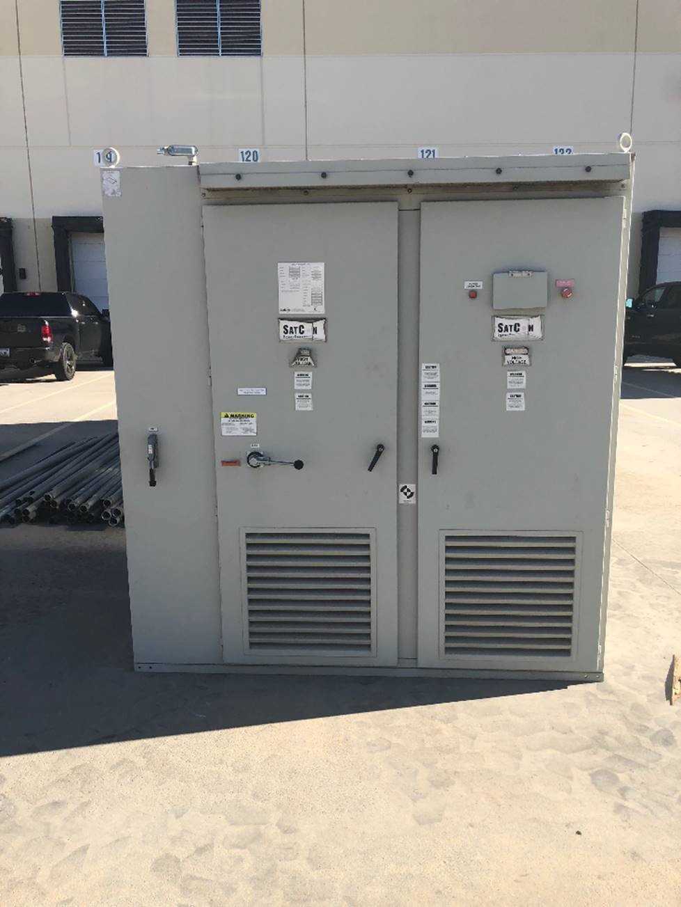 Satcon Model AE-225-60-PV-A Inverter - ELECTRICAL COMPONENTS Satcon Model AE-225-60-PV-A Inverter - ELECTRICAL COMPONENTS