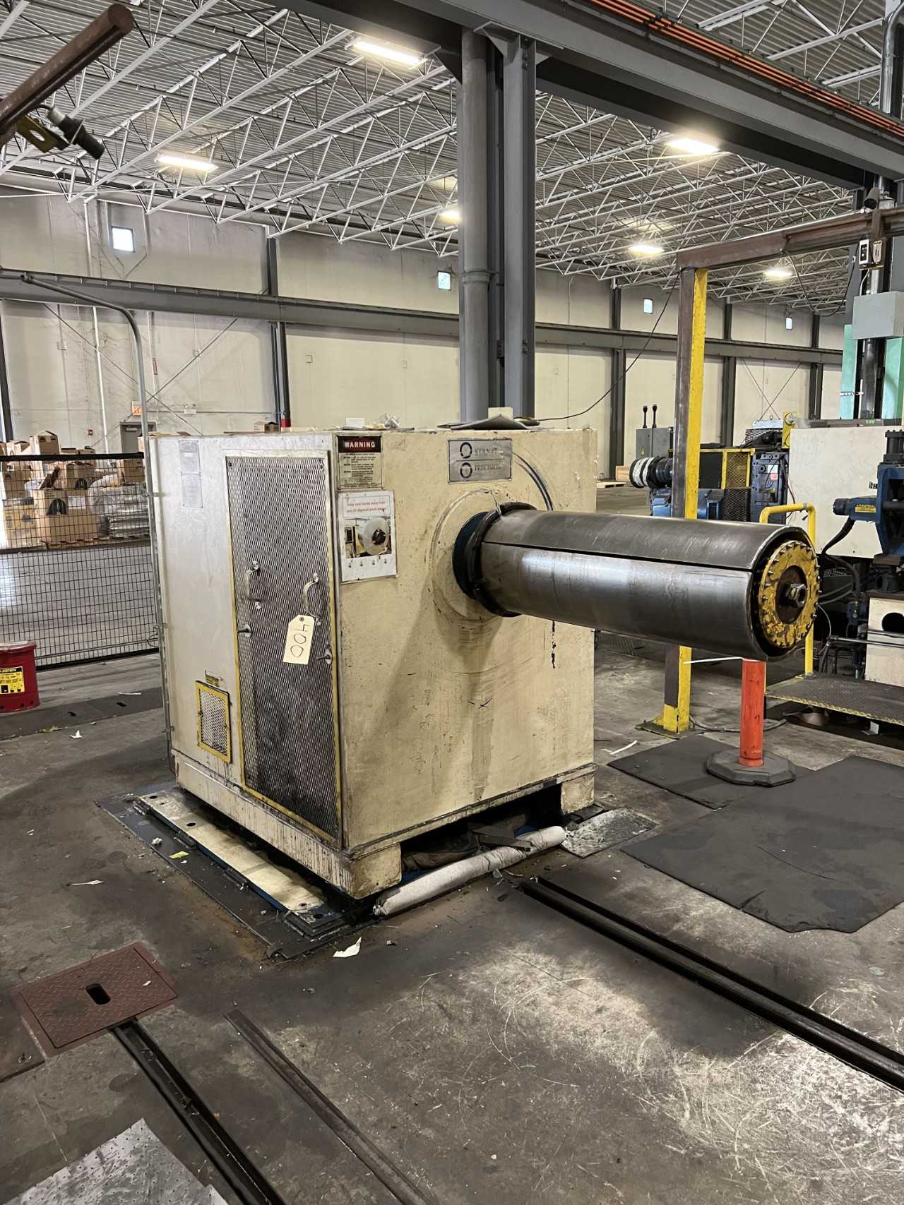 15000lb max capacity pay off unit - MACHINE TOOLING