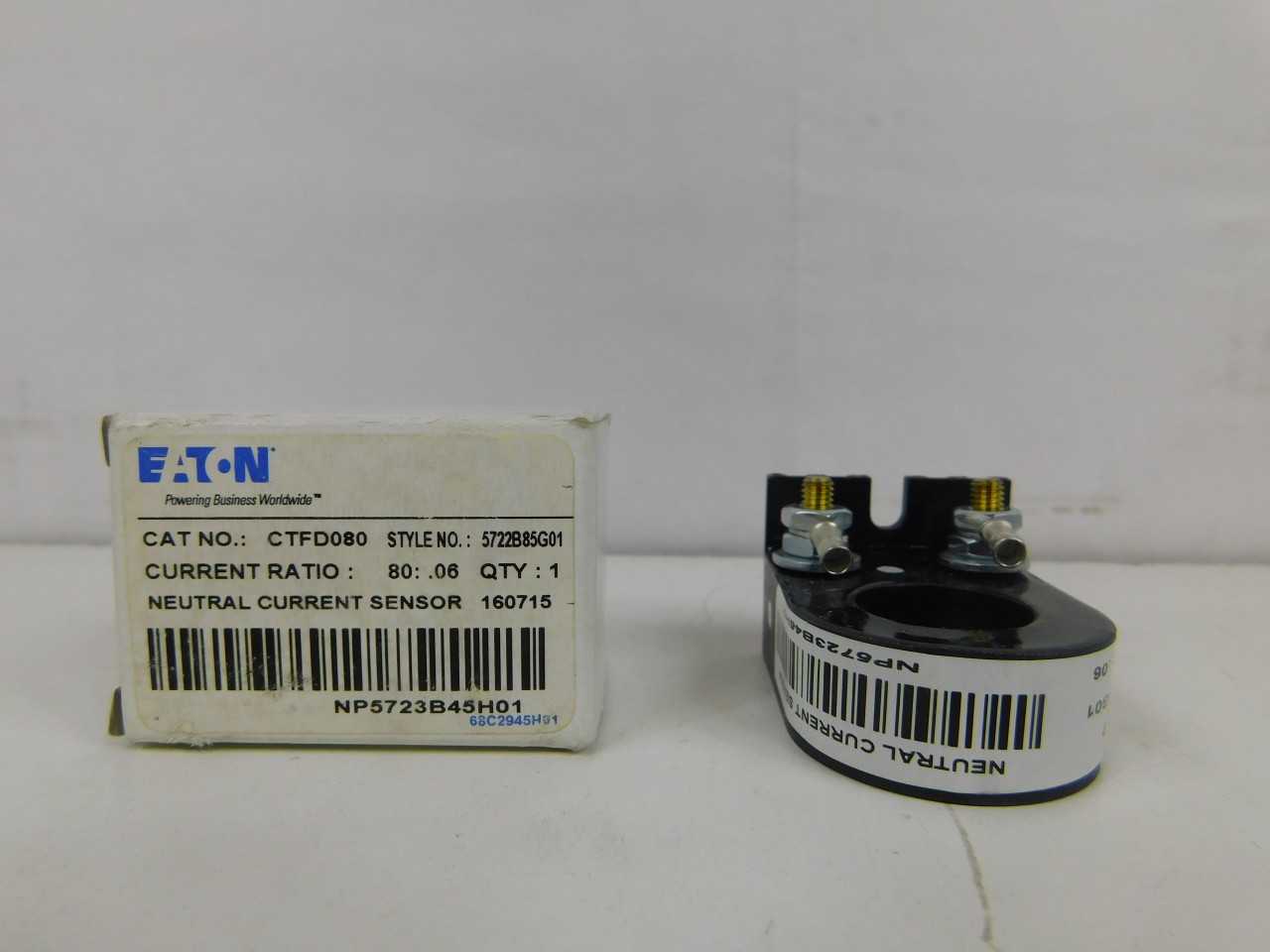 Quantity of 3x CTFD080 Sensors - INSTRUMENTATION