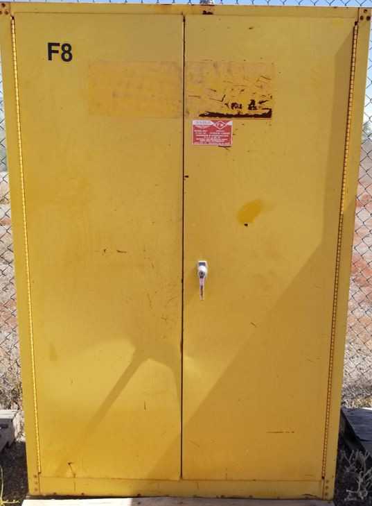 Fire Cabinet 18" L x 43.25" W x 65" H - TOOL STORAGE