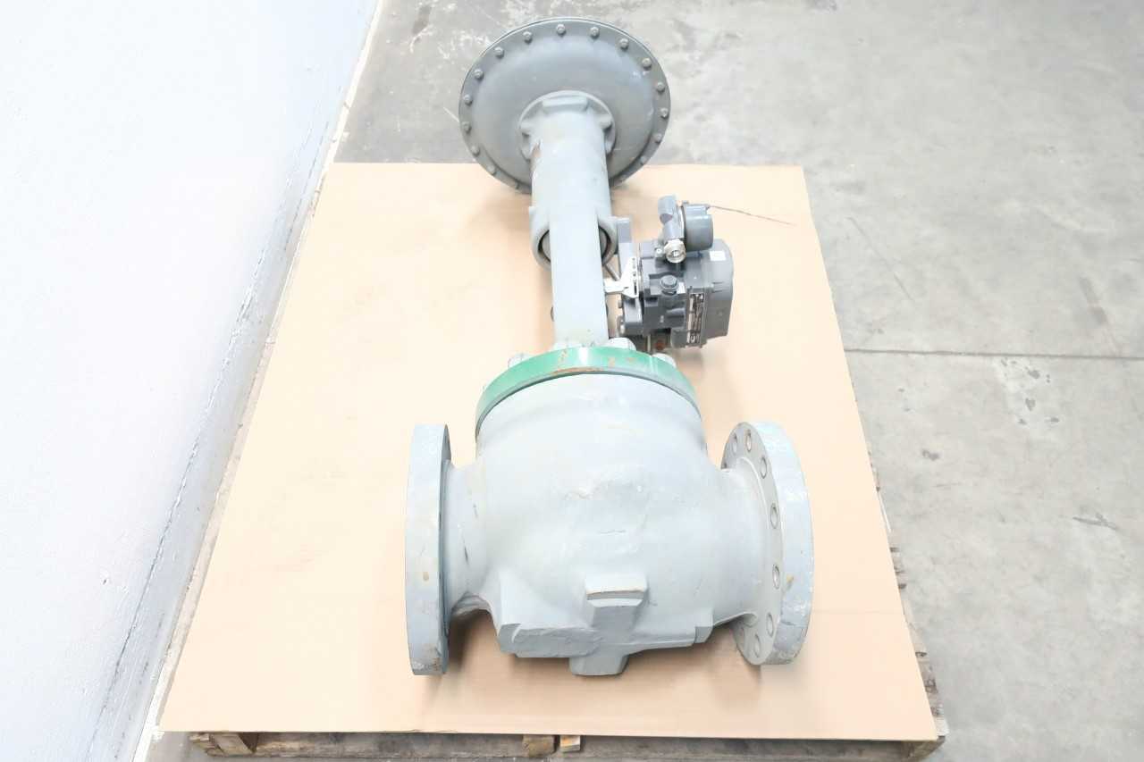 FISHER TYPE ET TYPE 667 300 STEEL DVC6200 6IN CONTROL VALVE - CONTROL VALVE