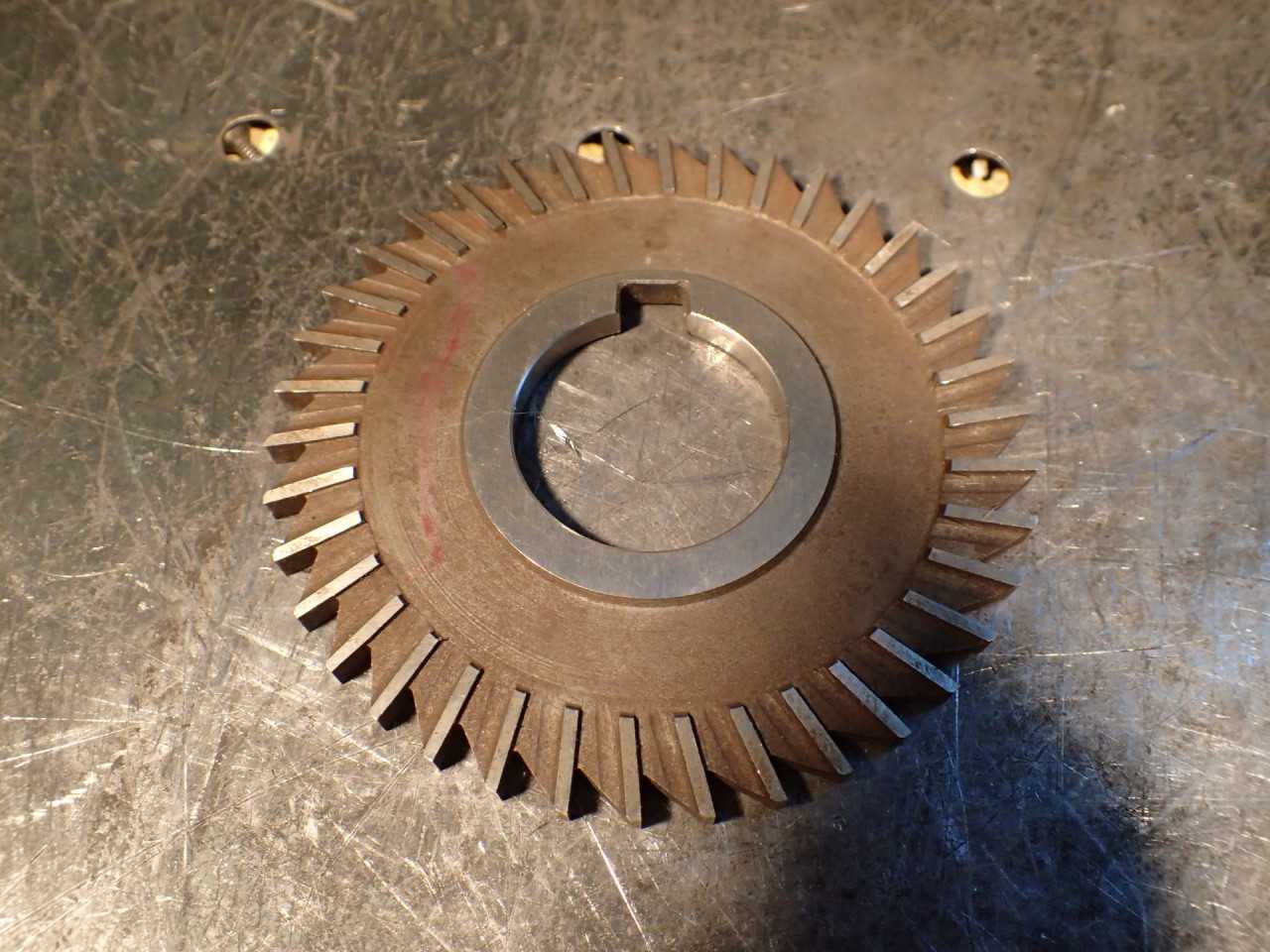 3/16" x 3-1/2" Plain Straight Tooth Horizontal Milling Cutter: 1-1/4" Arbor Hole - MILLING TOOLS