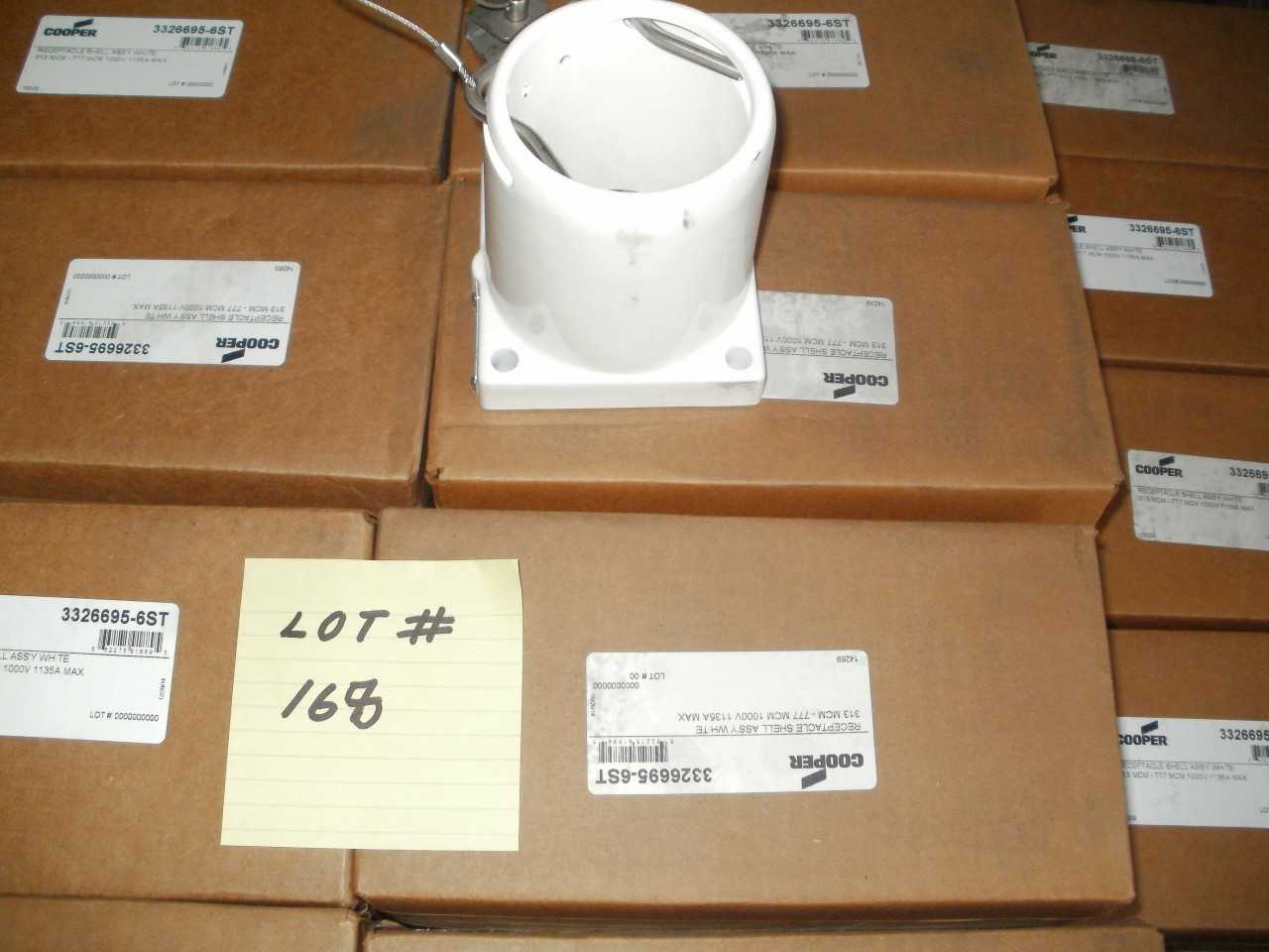 COOPER SHEL HOUSING 3326695-6ST QTY 50 - MISCELLANEOUS
