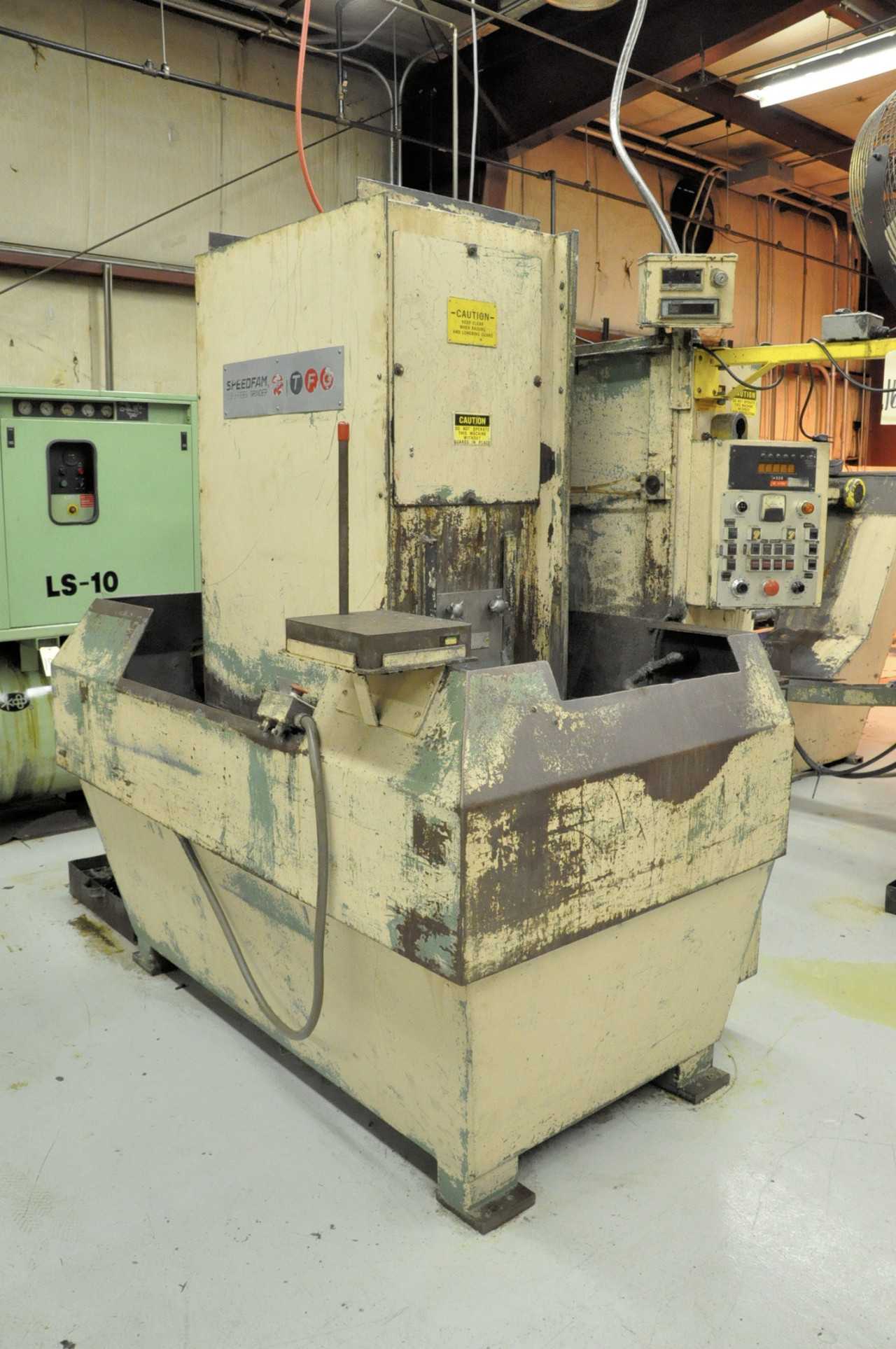 Speedfam Thru Feed Grinder, S/n 625-TFG-228, Magnet Hold, - GRINDING MACHINES