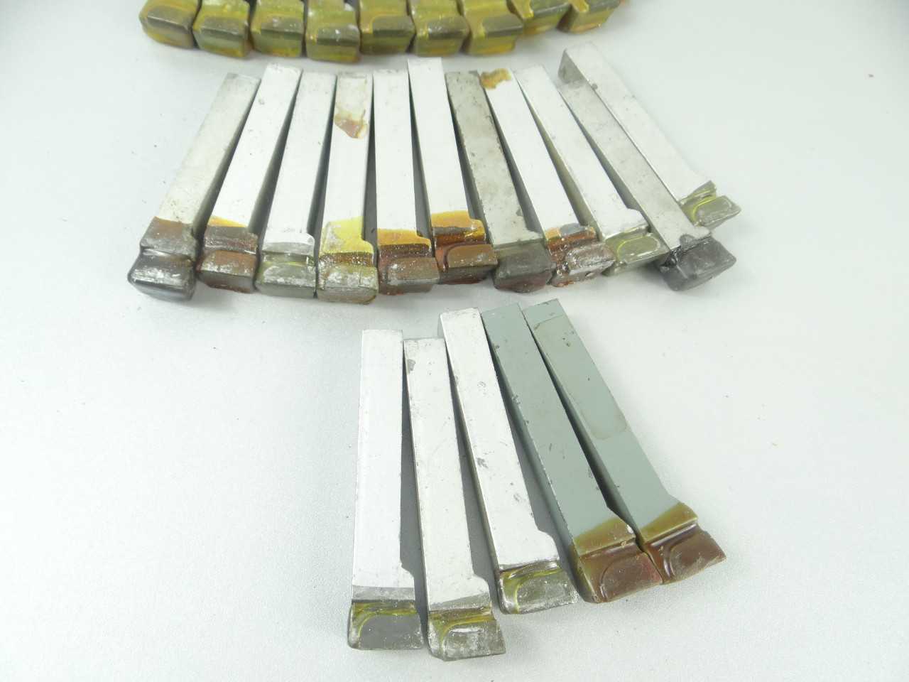 Lot of 27 NEW Assorted Carbide Tipped Tool Bits - MACHINING ACCESSORIES & TOOLING