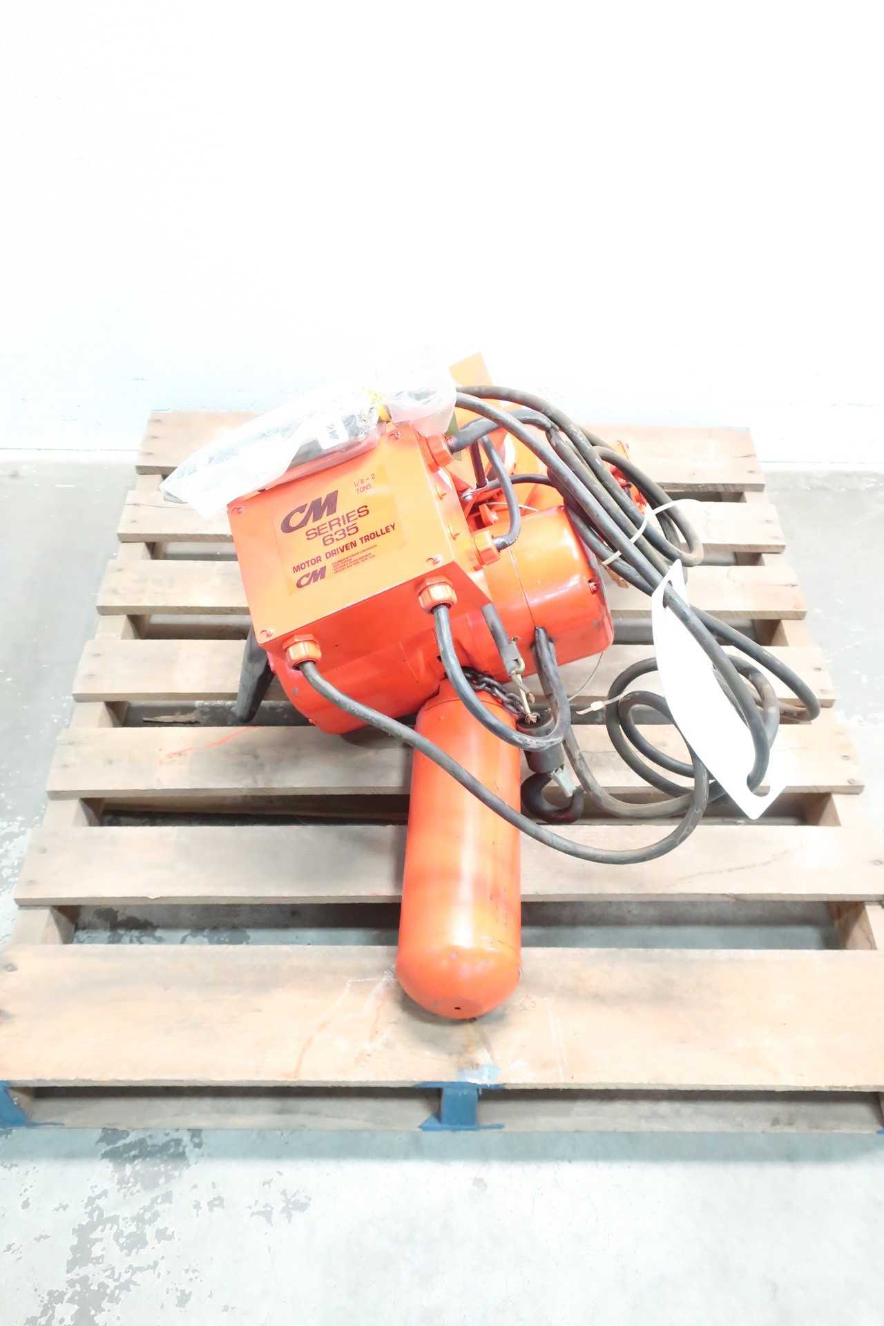 COLUMBUS MCKINNON MODEL B SERIES 635 1/4 TON HOIST - LIFTING EQUIPMENT COLUMBUS MCKINNON MODEL B SERIES 635 1/4 TON HOIST - LIFTING EQUIPMENT