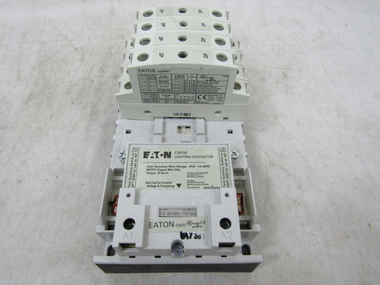 1x Eaton C30CNM80A02A Lighting Contactor - CONTACTORS