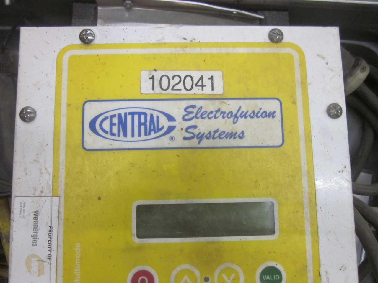 Lot of 3 Central Plastics Electrofusion Processors in Cases - ELECTRIC POWER TOOLS