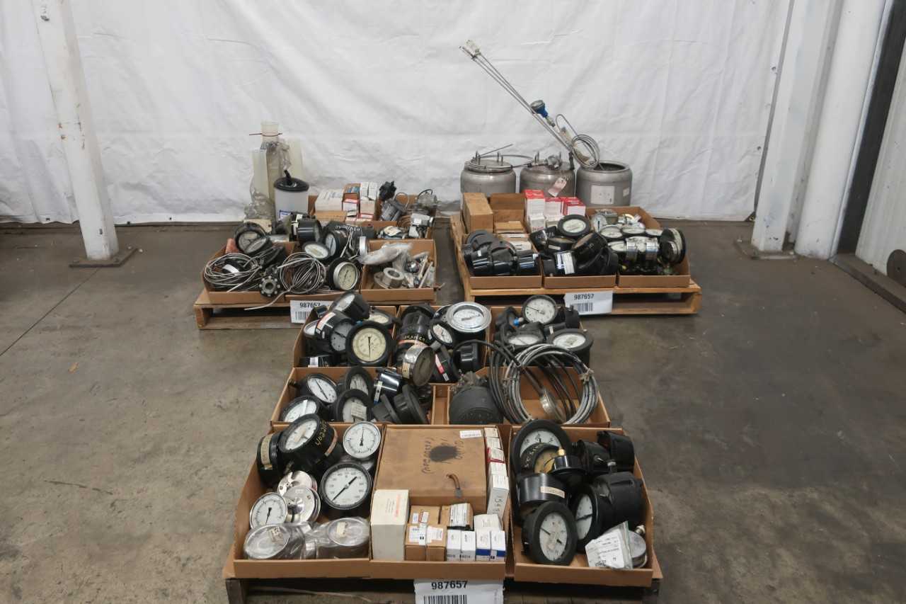 3 PALLETS OF ASSORTED INSTRUMENTATION - INSTRUMENTATION