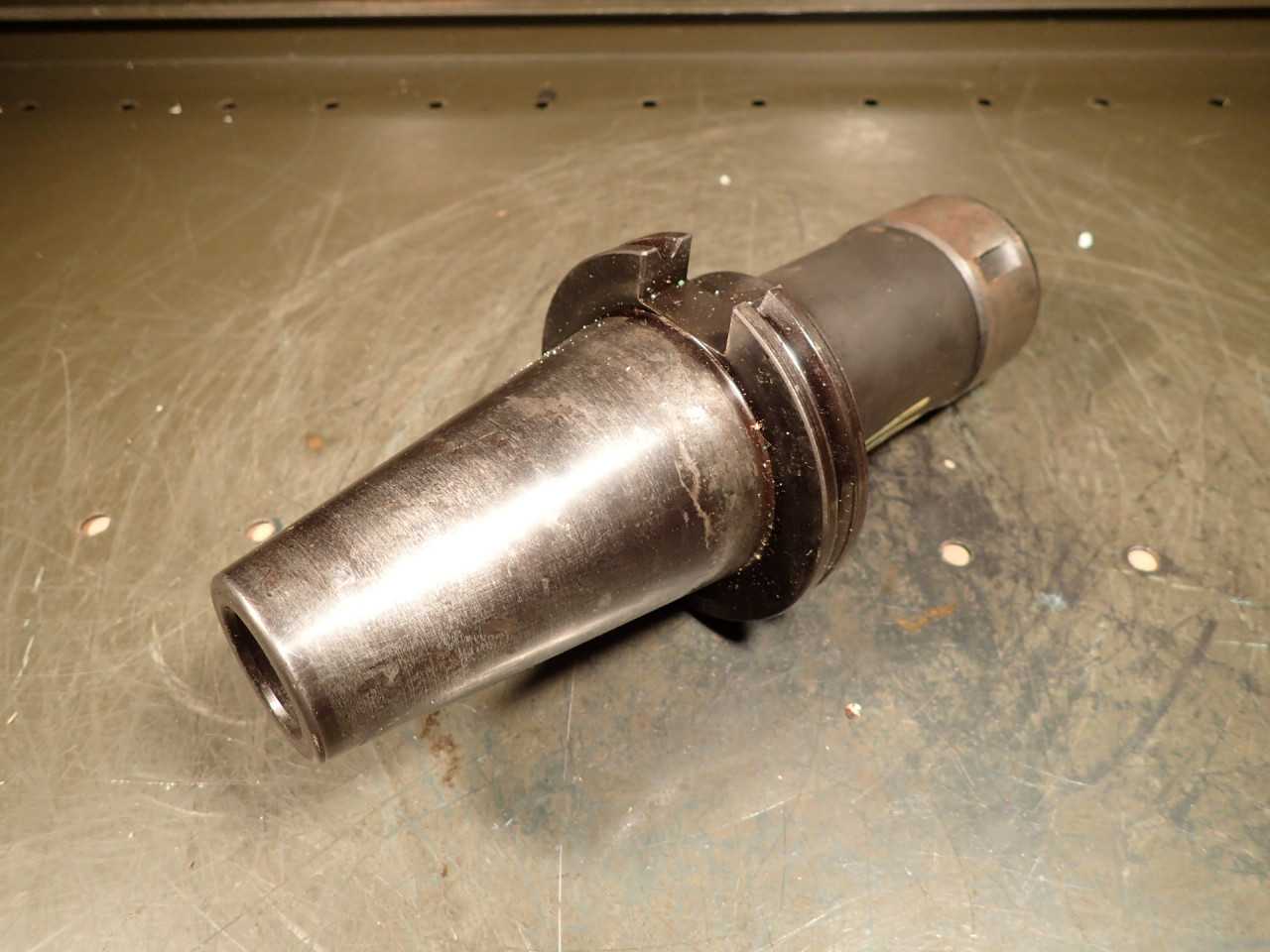 Command C6C5-1000 TG-100 Comflex Collet Chuck: 5" Extension, CAT-50 Taper Shank - MACHINING ACCESSORIES & TOOLING