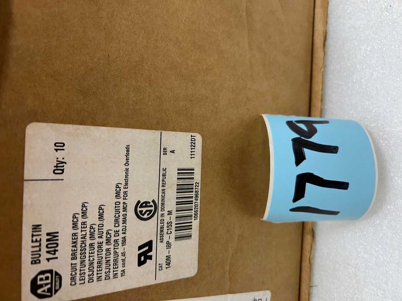 Allen Bradley circuit breakers - CIRCUIT BREAKERS