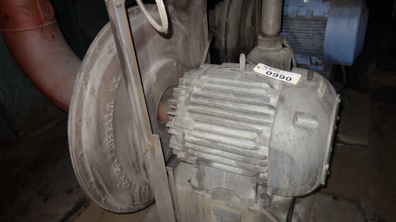 LOT OF 2 BUFFALO FORGE CENTRIFUGAL BLOWERS 60HP - MISCELLANEOUS