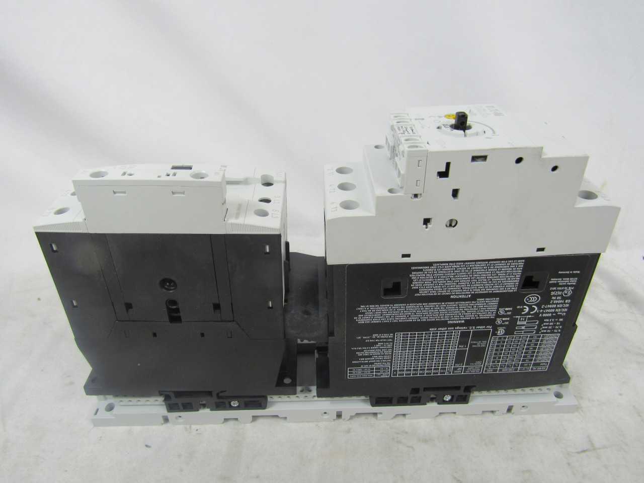 Quantity of 3 New Surplus Eaton XTSC040DDA Motor Controller FVNR 32-40A 120V - AUTOMATION & CONTROLS