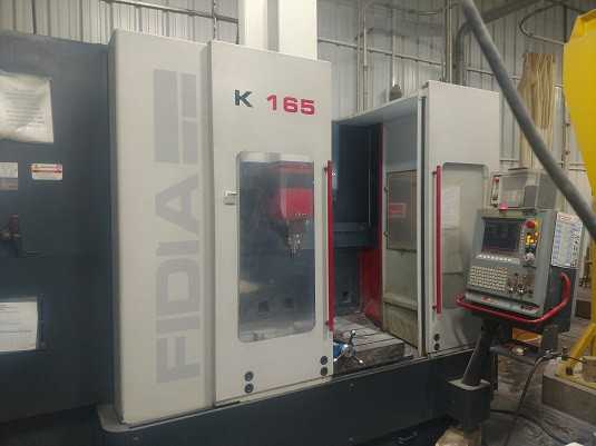 FIDIA MODEL K-165 5-AXIS VERTICAL MACHINING CENTER - VERTICAL MACHINING CENTERS