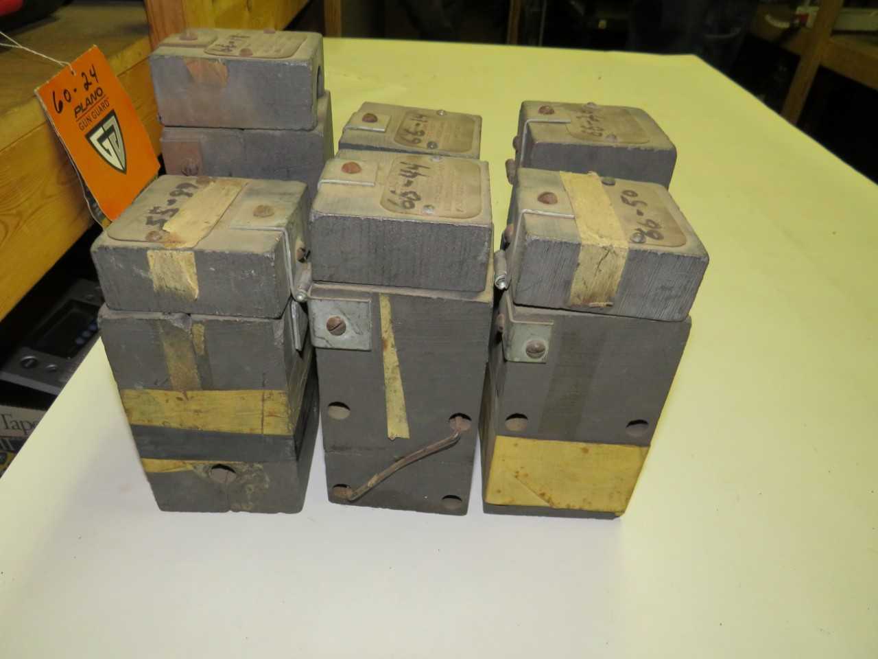 LOT OF 6 ASSORTED CADWELD 4/0 MOLDS - HAND TOOLS