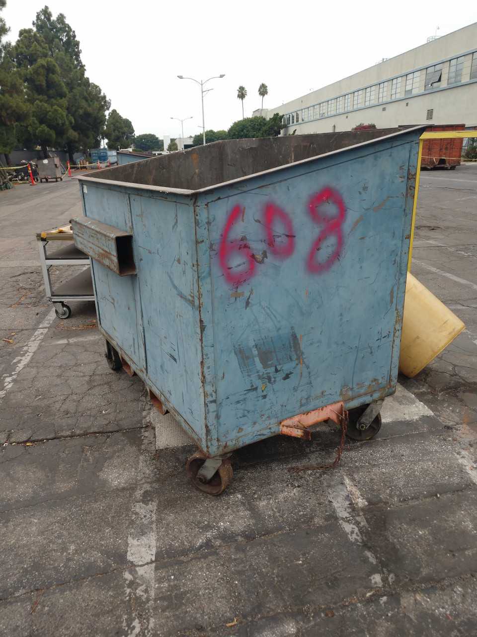 Metal Dumpsters on Wheels - MISCELLANEOUS