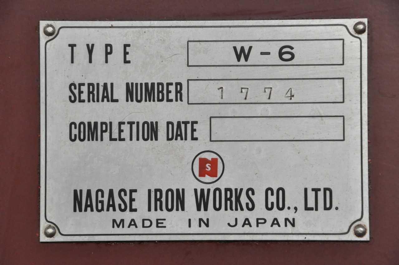 Nagase Type W 6 Hydraulic Automatic Surface Grinder - GRINDING MACHINES